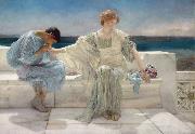 Alma-Tadema, Sir Lawrence Ask Me No More (mk23) oil on canvas